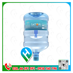 Nước Uống Satori Bình 19L Úp 